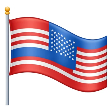 Bandera con tres franjas sticker