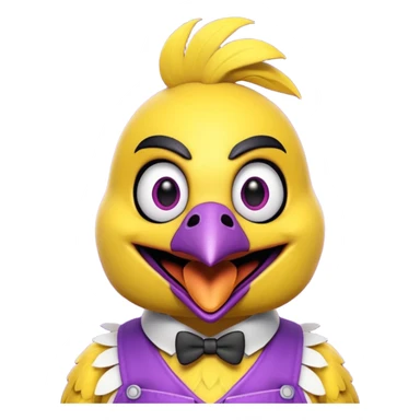 Chica from Five Nights At Freddy's Movie sticker