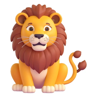 Lion sticker