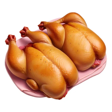 chicken thighs meat sticker