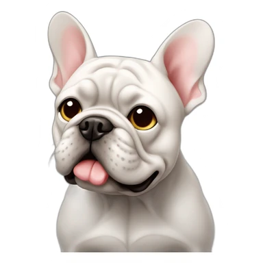 Bouledogue français noir sticker