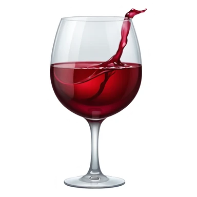 把「😍」的「❤️」變成🍷的emoji sticker