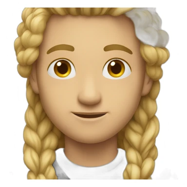 A man wearing a widad a.c shirt White people sticker