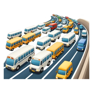 🚛🚚🚐🚛🚐🛻🚒🚌🚕🚌🚕🚎🚑🚛🚒🏍🛺🚗🚌🚕🛻🚒rush hour sticker