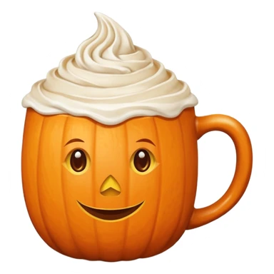Pumpkin spice latte sticker