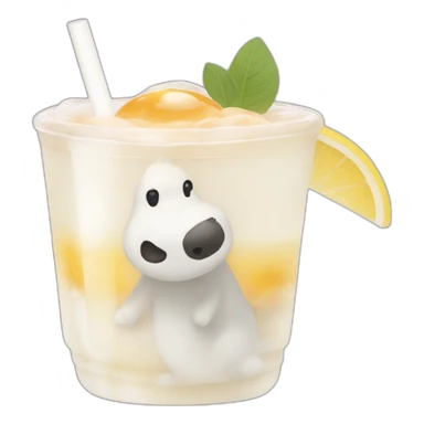moomin-drink-bubbletea sticker