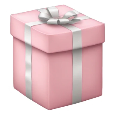 light pink package sticker