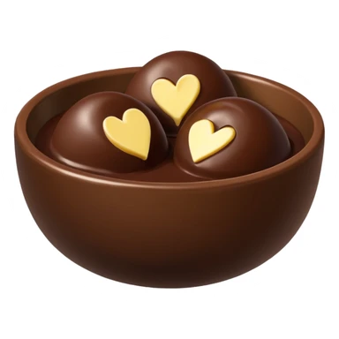 chocolate bowls sticker