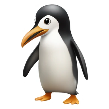 pinguino del madagascar che piange  sticker