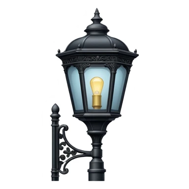 Street lamp sticker