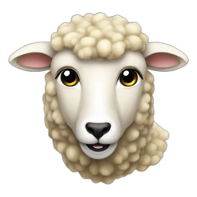 hydrid sheep cheetah sticker