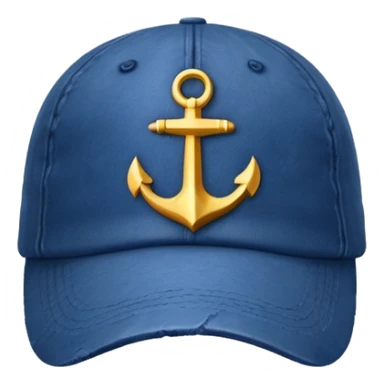 Blue cap with Marine written on it sticker