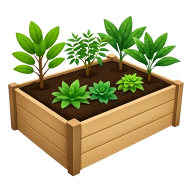 garden bed sticker
