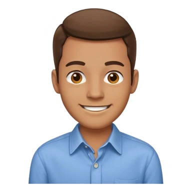 man wiht social skills sticker