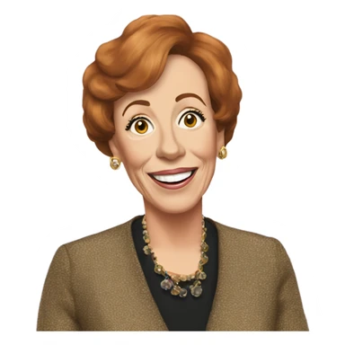 carol burnett sticker