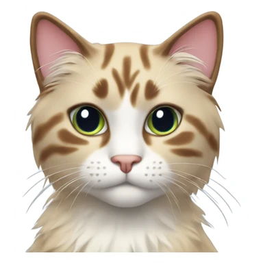 Rag doll cat sticker