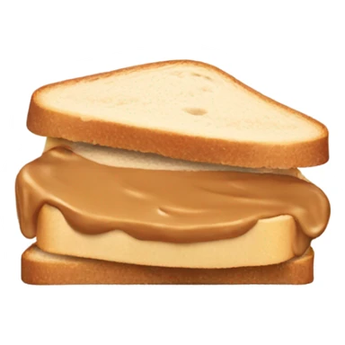 Peanut butter sandwich sticker