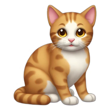 Gato enamorado  sticker