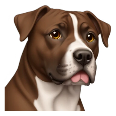 Brown Staffordshire sticker