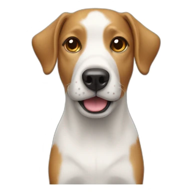 Dog trading in stock market sticker