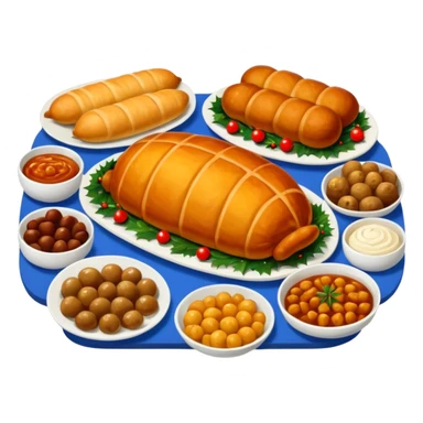 romanian cuisine christmas food types sticker