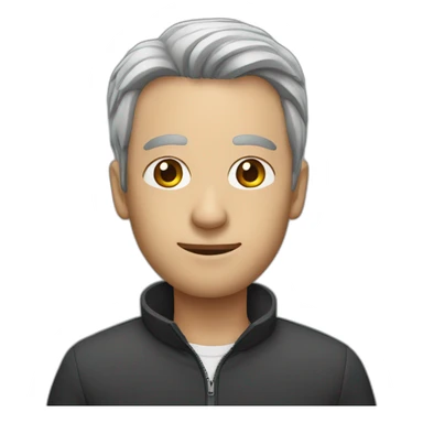 man with head for camera emoji (sigma) sticker