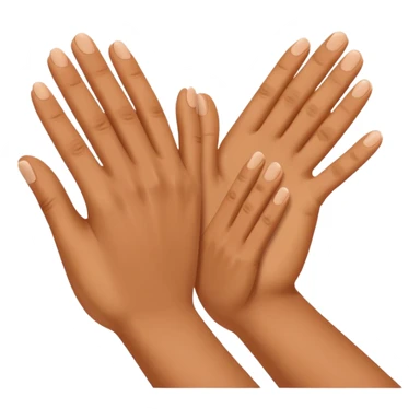 classic clapping hands sticker