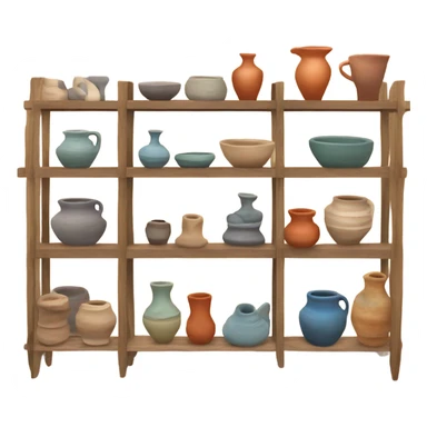 pottery studio sticker