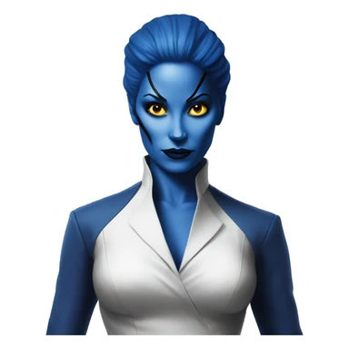 mystique xmen sticker