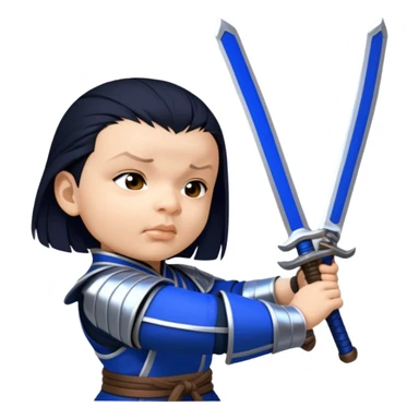 Steadfast Samurai sticker