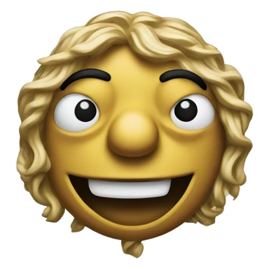 A muppet and a nickel coin sticker