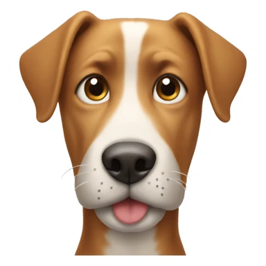 A dog with a big nose  sticker