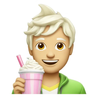 zelenskiy with milkshake sticker
