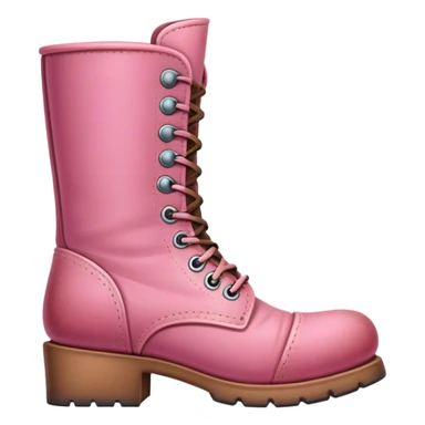 pink boot sticker