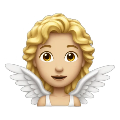 Ange qui sourit  sticker