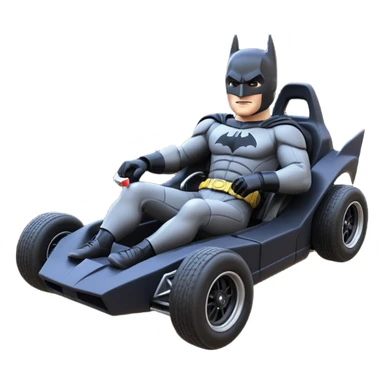 full size real-appearance road racing sexy muscular Batman’s masculine midnight-colored tight outfit 1970’s tv style dark knight stealthy accurate sporty safe plush deluxe off-road pursuit drifting car lexus (black hair,reclining and relaxed torso and shoulders back against seat) rallycross kart  sticker