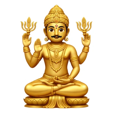 Ayyappan statue sticker