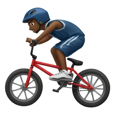 bmx rider sticker