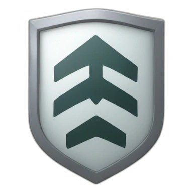 badge with up arrow sticker