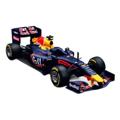 formula 1 car red bull livery  sticker
