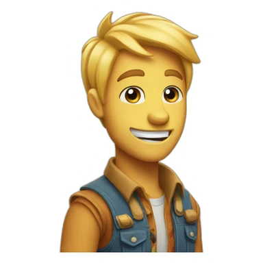 Apple Jack sticker