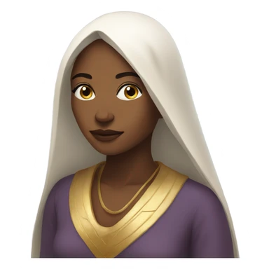 Spiritual woman sticker