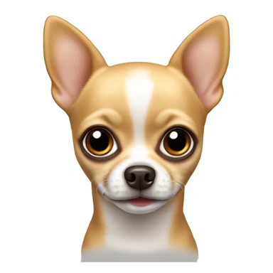  whait chihuahua sticker