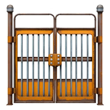 automatic metal gate sticker