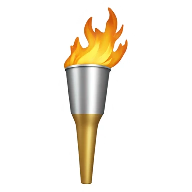 olympic torch in paris sticker