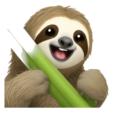 Sloth love sticker
