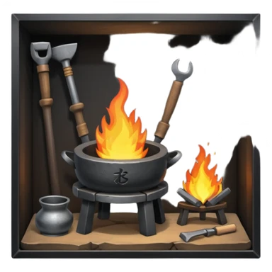 A Japanese blacksmith forge sticker