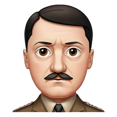 realistic Adolf hitler sticker