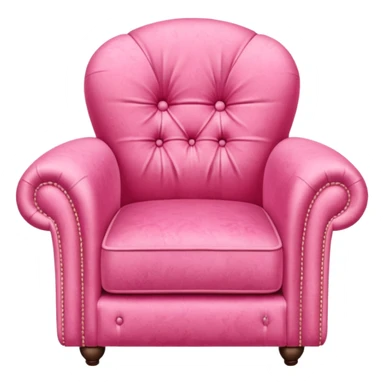 fabrics pink chair sticker