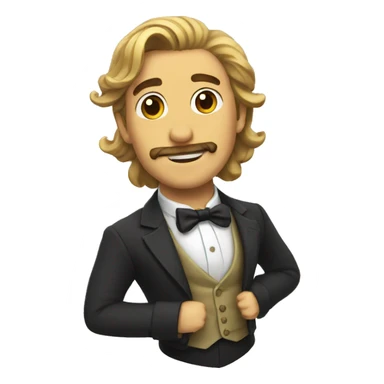 dashing wind sticker